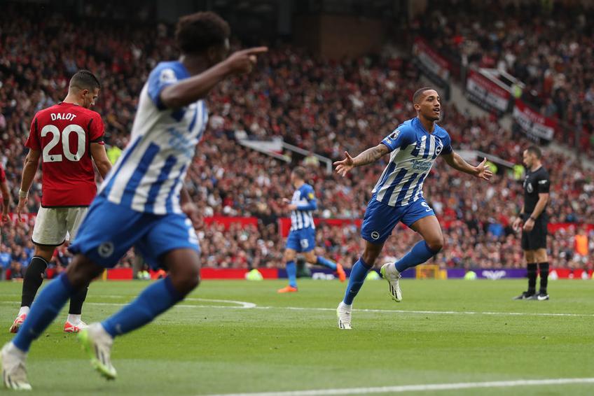 Brighton, formația antrenată de Roberto de Zerbi, s-a impus cu 3-1 în deplasarea cu Manchester United, din runda cu numărul 5 de Premier League.