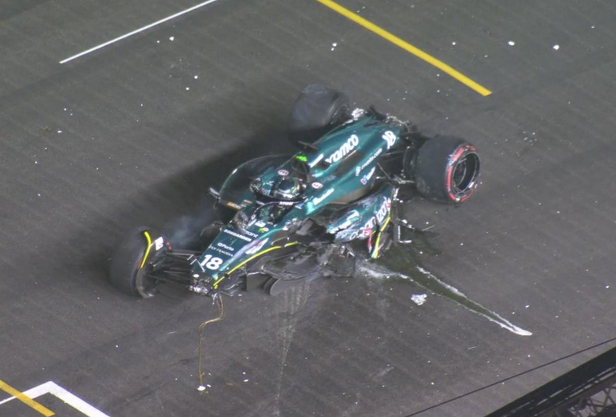 Lance Stroll, accident în MP de Formula 1 din Singapore