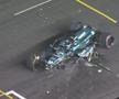 Accident înfiorător în MP de Formula 1 din Singapore » Mașina pilotată de Stroll a fost făcută praf