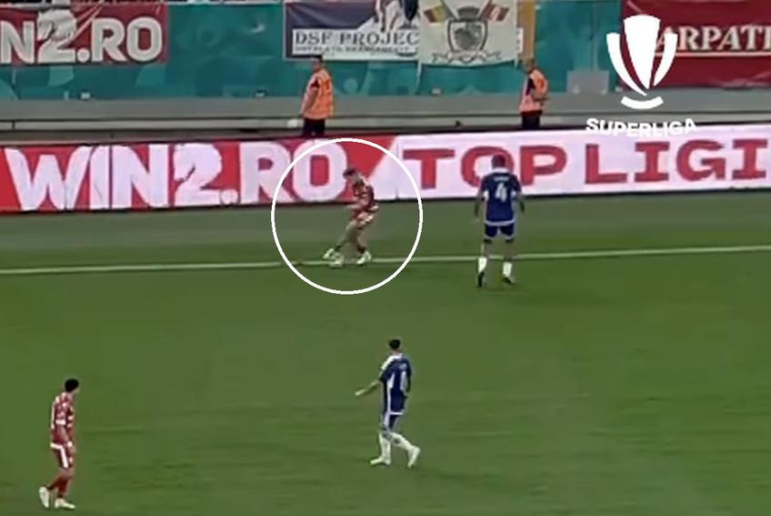 Dribling de efect al lui Dennis Politic în Dinamo - FCU Craiova