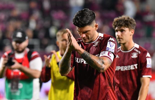 Cristi Săpunaru, după ce Rapid a pierdut cu U Cluj: „Am făcut-o de oaie”