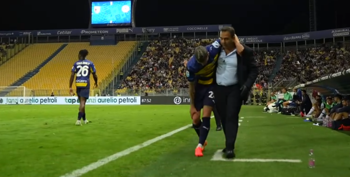 Valentin Mihăilă s-a accidentat în Parma -Udinese