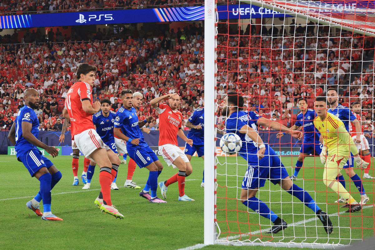 Benfica - Qarabag, cadre de Ionuț Iordache