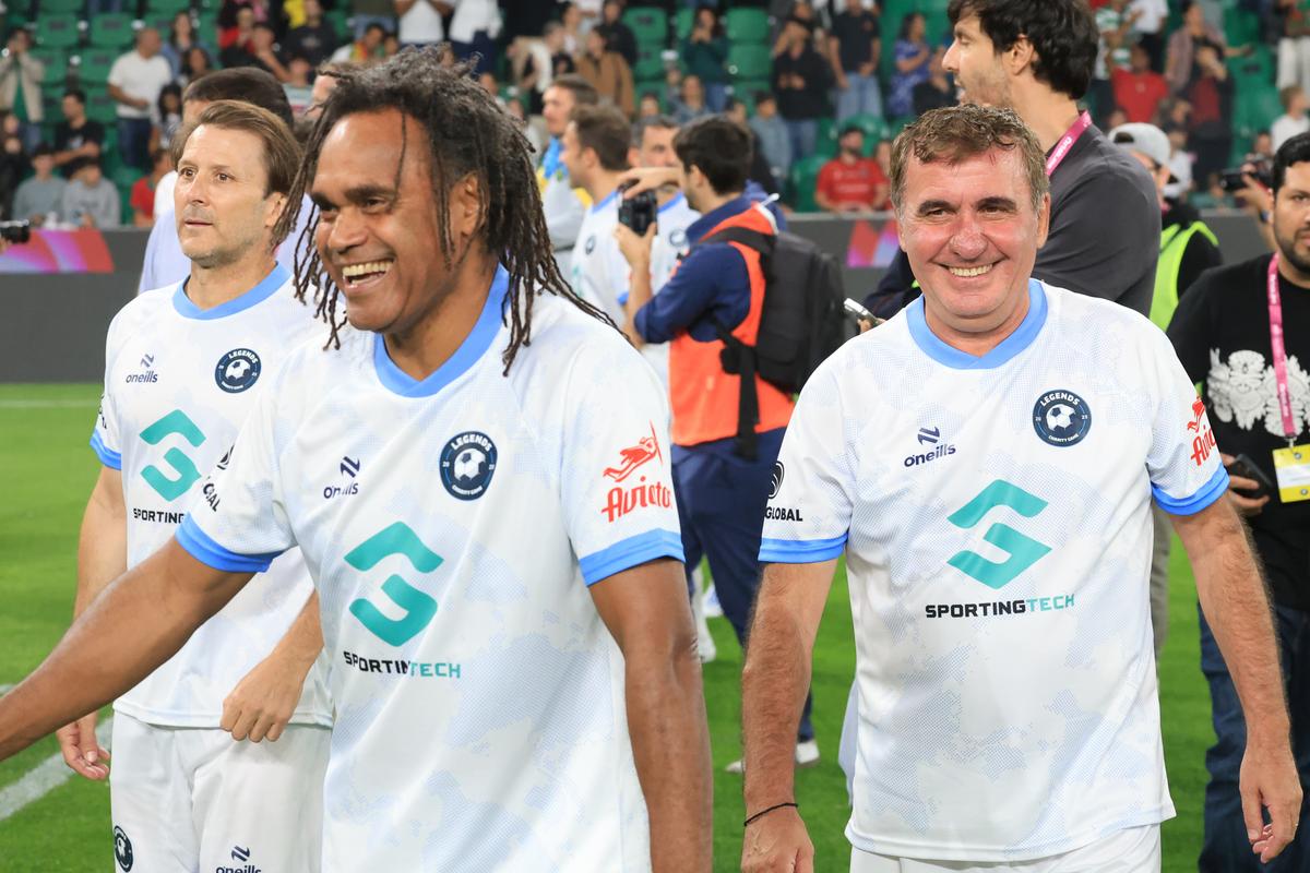 50 de fotografii inedite cu Gică Hagi la Legends Charity Game » GSP l-a provocat pe „Rege”: „N-avem noi bani de ei”