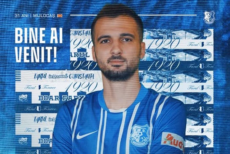 Boban Nikolov, prezentat oficial la Farul Constanța Farul s-a mai despărțit de un jucător! Un internațional pleacă liber de contract