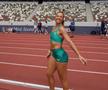 Fosta dansatoare a făcut senzație pe pistă la Campionatele Mondiale de Atletism de la Tokyo