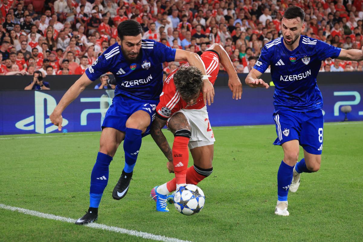 Benfica - Qarabag, cadre de Ionuț Iordache