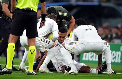 Ghinion teribil pentru vedeta lui Real Madrid » Scos după 5 minute la primul meci din Champions League
