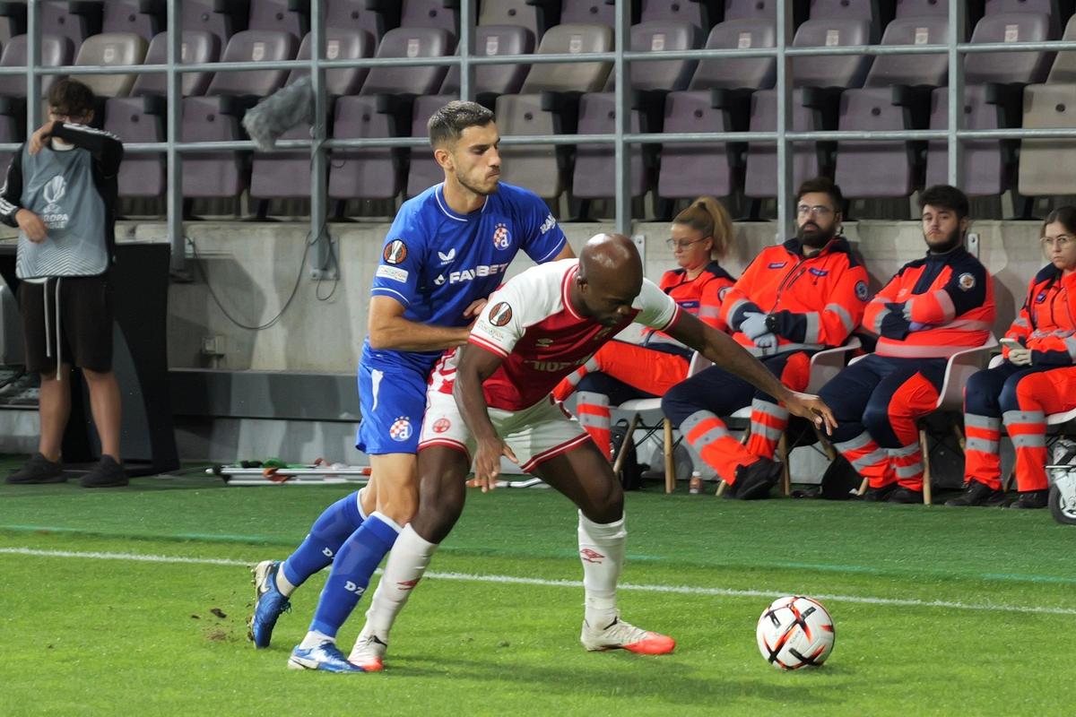 Imagini de meci Hapoel Beer Sheva - Dinamo Zagreb // foto: Andrei Furnigă (GSP)