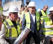 Oficialii clubului din Trivale au îngropat o „capsulă a timpului” în fundația noului stadion „Nicolae Dobrin”