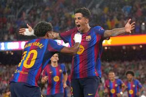 Barcelona - Racing Santander, în etapa a șasea din La Liga. S-a marcat al 4-lea gol