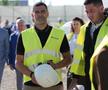 Oficialii clubului din Trivale au îngropat o „capsulă a timpului” în fundația noului stadion „Nicolae Dobrin”