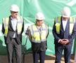 Oficialii clubului din Trivale au îngropat o „capsulă a timpului” în fundația noului stadion „Nicolae Dobrin”