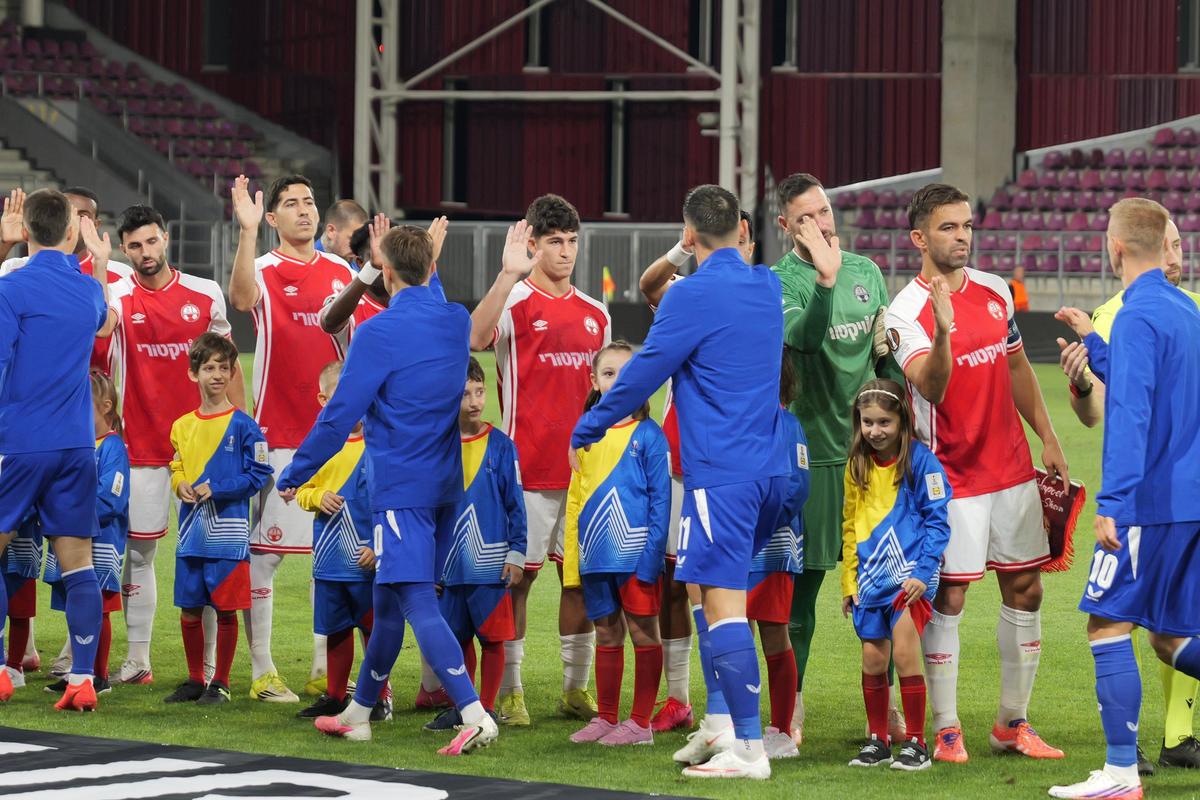 Imagini de meci Hapoel Beer Sheva - Dinamo Zagreb // foto: Andrei Furnigă (GSP)