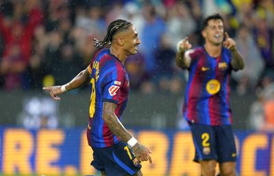 Fotbal-total în ploaie: Barcelona a ajuns la 28 de goluri în 6 meciuri de La Liga!