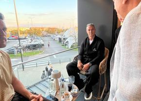 Peste Manda și Grindeanu! » Cum a apărut Daniel Pancu la inaugurarea cafenelei familiei Șucu
