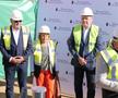 Oficialii clubului din Trivale au îngropat o „capsulă a timpului” în fundația noului stadion „Nicolae Dobrin”