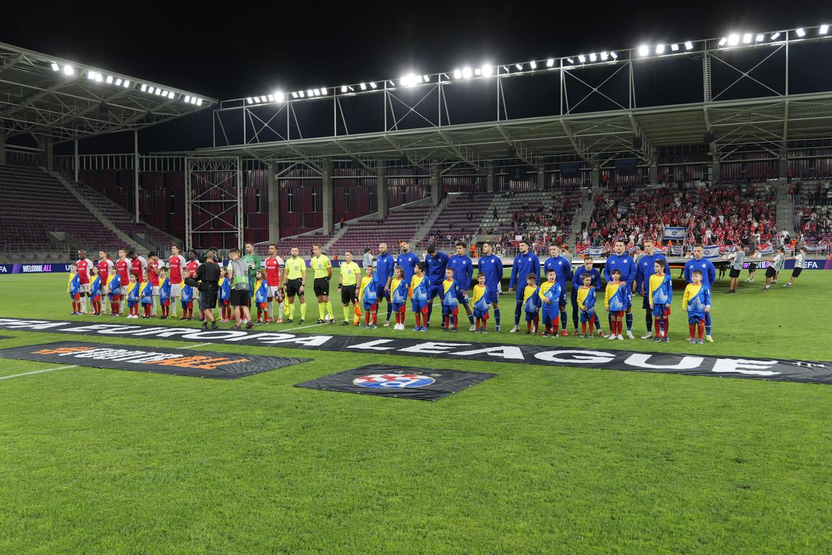Imagini de meci Hapoel Beer Sheva - Dinamo Zagreb // foto: Andrei Furnigă (GSP)