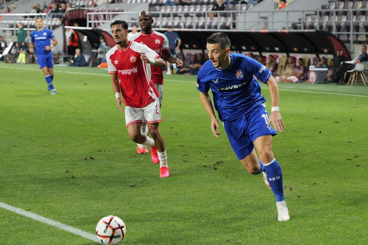 Imagini de meci Hapoel Beer Sheva - Dinamo Zagreb // foto: Andrei Furnigă (GSP)