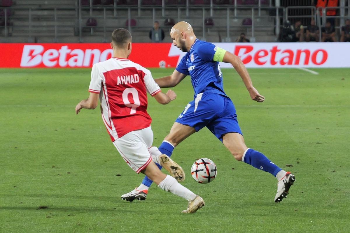 Imagini de meci Hapoel Beer Sheva - Dinamo Zagreb // foto: Andrei Furnigă (GSP)