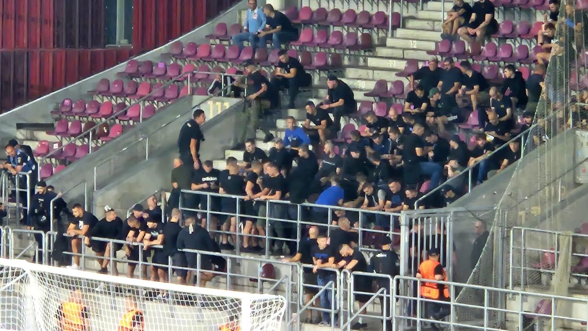 Hapoel Beer Sheva - Dinamo Zagreb, în Giulești, în Europa League // foto: Andrei Furnigă (GSP.ro)