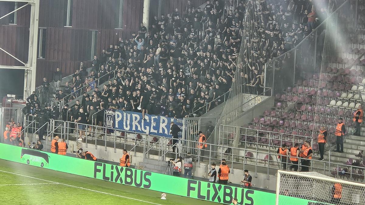 Hapoel Beer Sheva - Dinamo Zagreb, în Giulești, în Europa League // foto: Andrei Furnigă (GSP.ro)