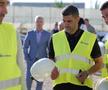 Oficialii clubului din Trivale au îngropat o „capsulă a timpului” în fundația noului stadion „Nicolae Dobrin”