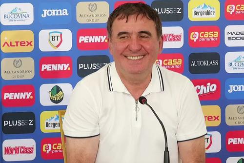Gică Hagi, la conferința susținută astăzi, 16 septembrie