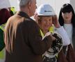 Oficialii clubului din Trivale au îngropat o „capsulă a timpului” în fundația noului stadion „Nicolae Dobrin”