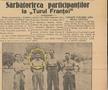Înainte de plecare, la București s-a ținut o recepție în cinstea sportivilor