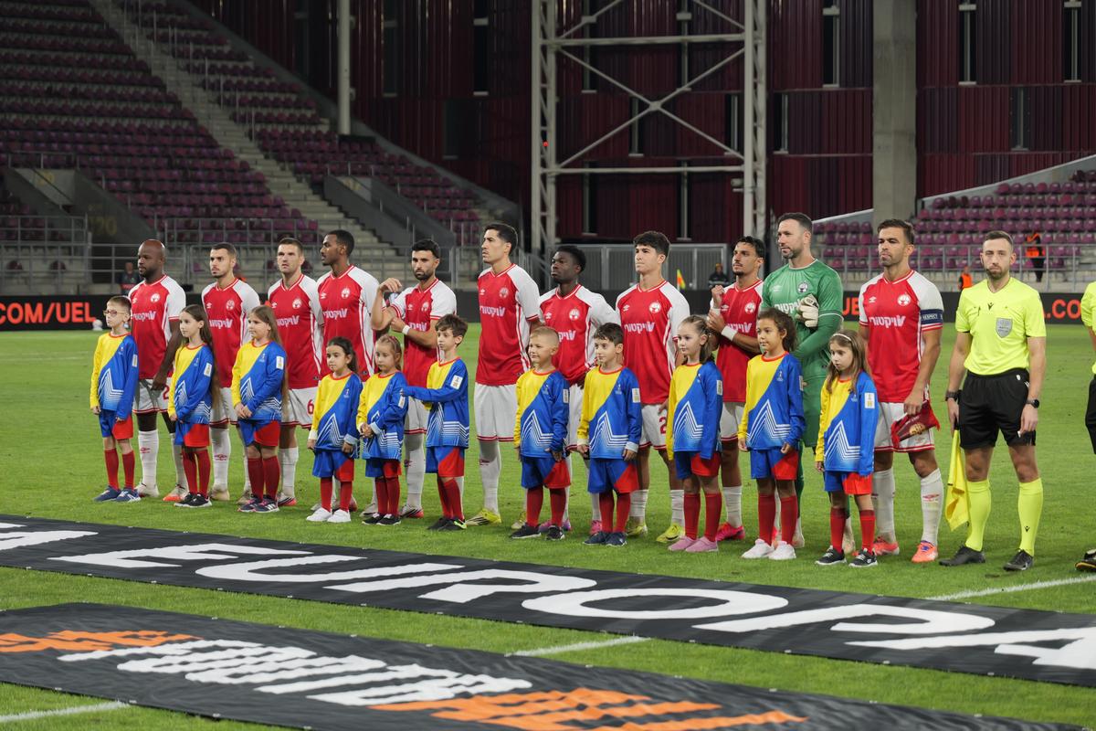Imagini de meci Hapoel Beer Sheva - Dinamo Zagreb // foto: Andrei Furnigă (GSP)
