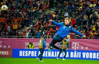 ROMÂNIA - NORVEGIA 1-1 // FOTO Ce nu s-a văzut la TV » Gest superb al lui Andrei Radu! A intrat pe teren și le-a făcut pe plac copiilor din tribune :D