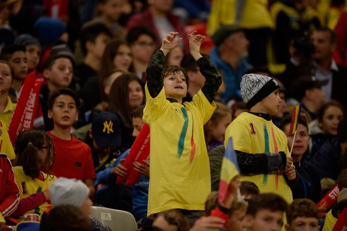 România - Norvegia 1-1 // Copiii din tribune