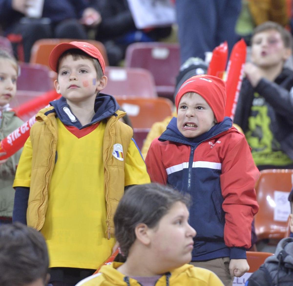 România - Norvegia 1-1 // Copiii din tribune