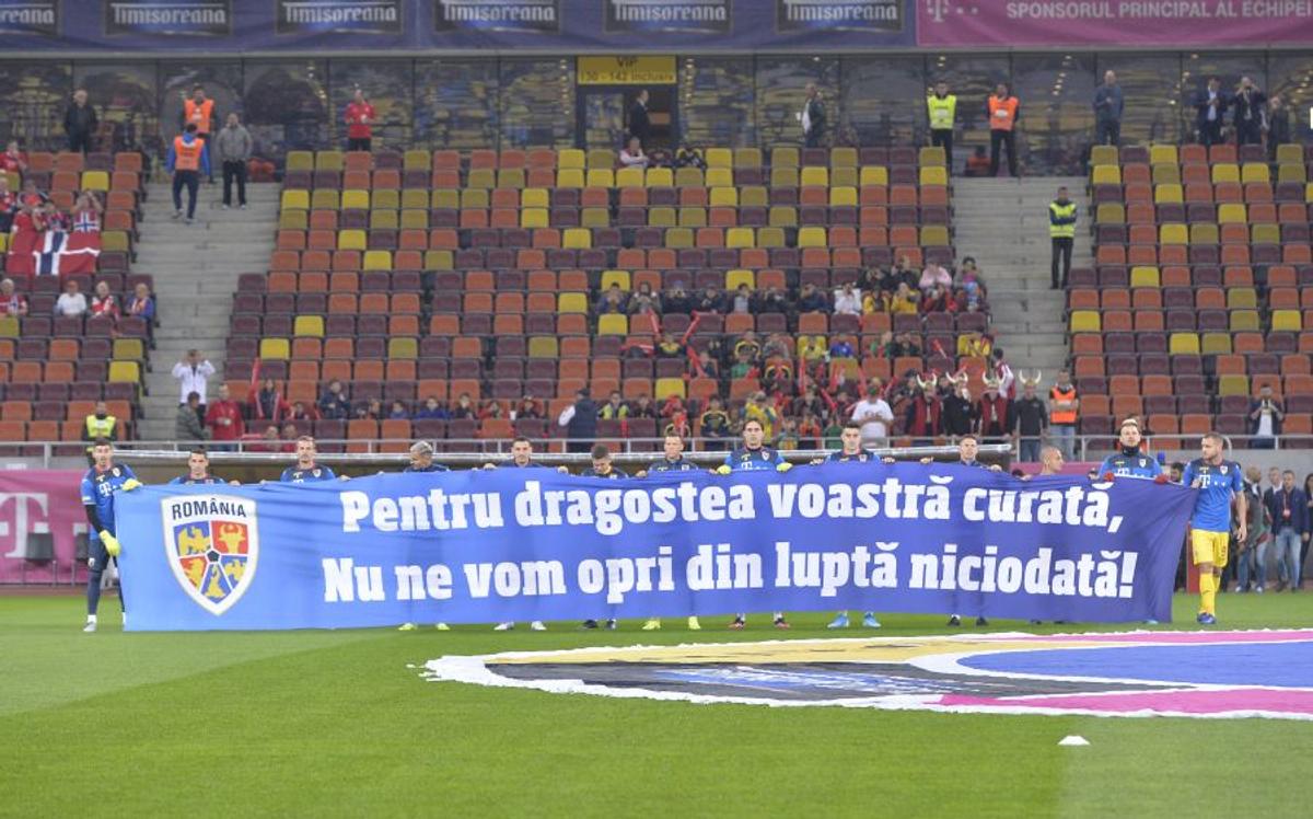 România - Norvegia 1-1 // Copiii din tribune