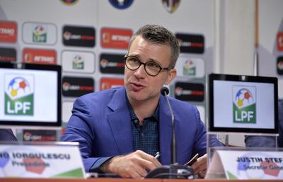 Scrisoare-manifest semnată de Justin Ștefan, secretar general LPF: „Fotbalul înseamnă respect, politețe, ținută, nu personaje de teapa lui Mitică Dragomir!”