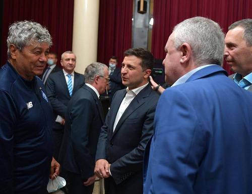 Mircea Lucescu l-a cunoscut ieri pe Volodimir Zelenski.
