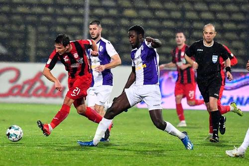 FC Argeș - Astra 1-0. Sursă foto: Facebook Astra Giurgiu