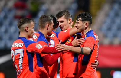 FCSB - CS Mioveni 3-0 » Victorie MARE pentru FCSB, într-un meci în care a avut doar două rezerve » Keșeru, MVP la Buzău