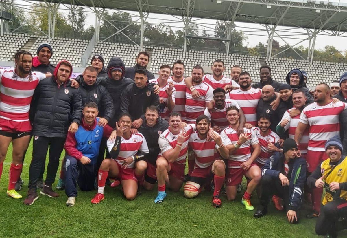 Dinamo a câștigat finala mică a SuperLigii de rugby! Scor întors în repriza a doua + Imagini spectaculoase cu bucuria „bulldogilor”