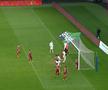 Ionuț Zaharia, gol din corner în CSA Steaua - Astra / FOTO: Capturi @Telekom Sport 1