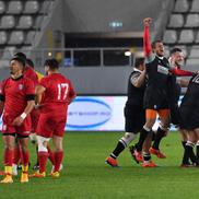 CSM Știința Baia Mare a cucerit cel de-al treilea titlu consecutiv în SuperLiga de rugby / Sursă foto: Raed Krishan (GSP)