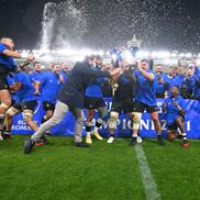 CSM Știința Baia Mare a cucerit cel de-al treilea titlu consecutiv în SuperLiga de rugby / Sursă foto: Raed Krishan (GSP)