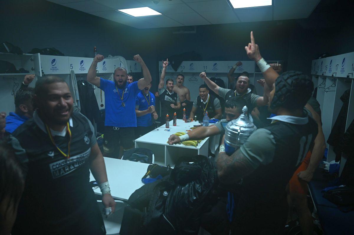 Baia Mare-i fruncea în rugby! Al treilea titlu la rând după victoria cu CSA Steaua + „Haka” în vestiar, după meci