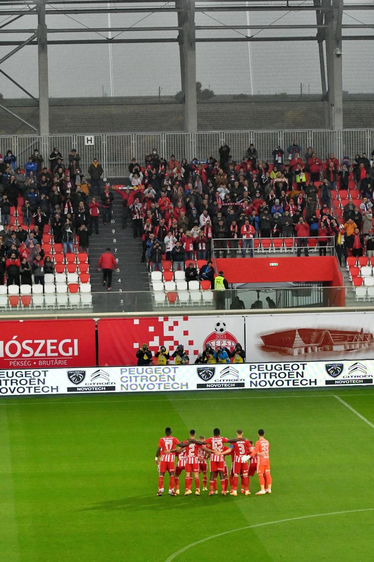 FOTO Sepsi - FC Voluntari, inaugurare stadion și meci 16.10.2021