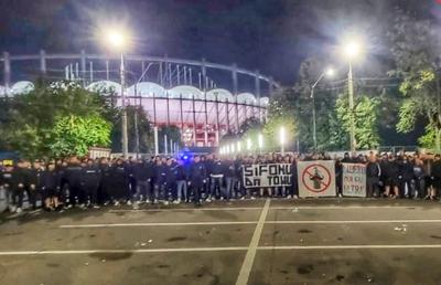 Ultrașii steliști, interziși la meciul dintre UTA și FCSB » De ce au încercat să intre și comunicatul oficial al Jandarmeriei