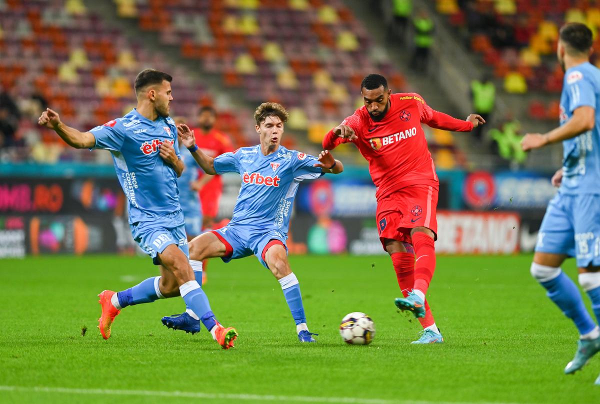 Darius Olaru, omul meciului pentru roș-albaștri » Toate notele după FCSB - UTA