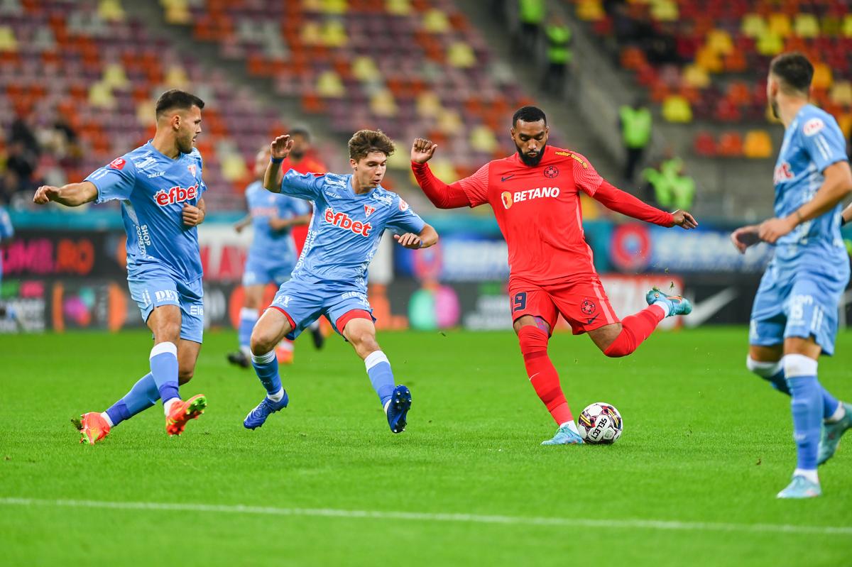 Darius Olaru, omul meciului pentru roș-albaștri » Toate notele după FCSB - UTA