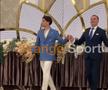 Imagini de la petrecerea din octombrie / Ianis Hagi, petrecere de logodnă cu Elena / FOTO: Captură @Orange Sport
