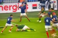 Franța acuză după eliminarea de la Cupa Mondială de rugby » Faza controversată care ar fi putut schimba tot: „Simt multă frustrare și dezamăgire”
